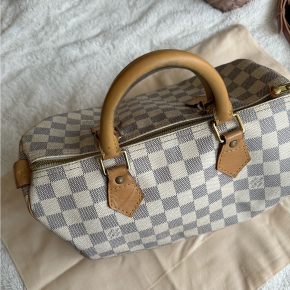 Louis Vuitton | Authentic Vintage Damier Azur Speedy 30 Handbag - Picture 3 of 16